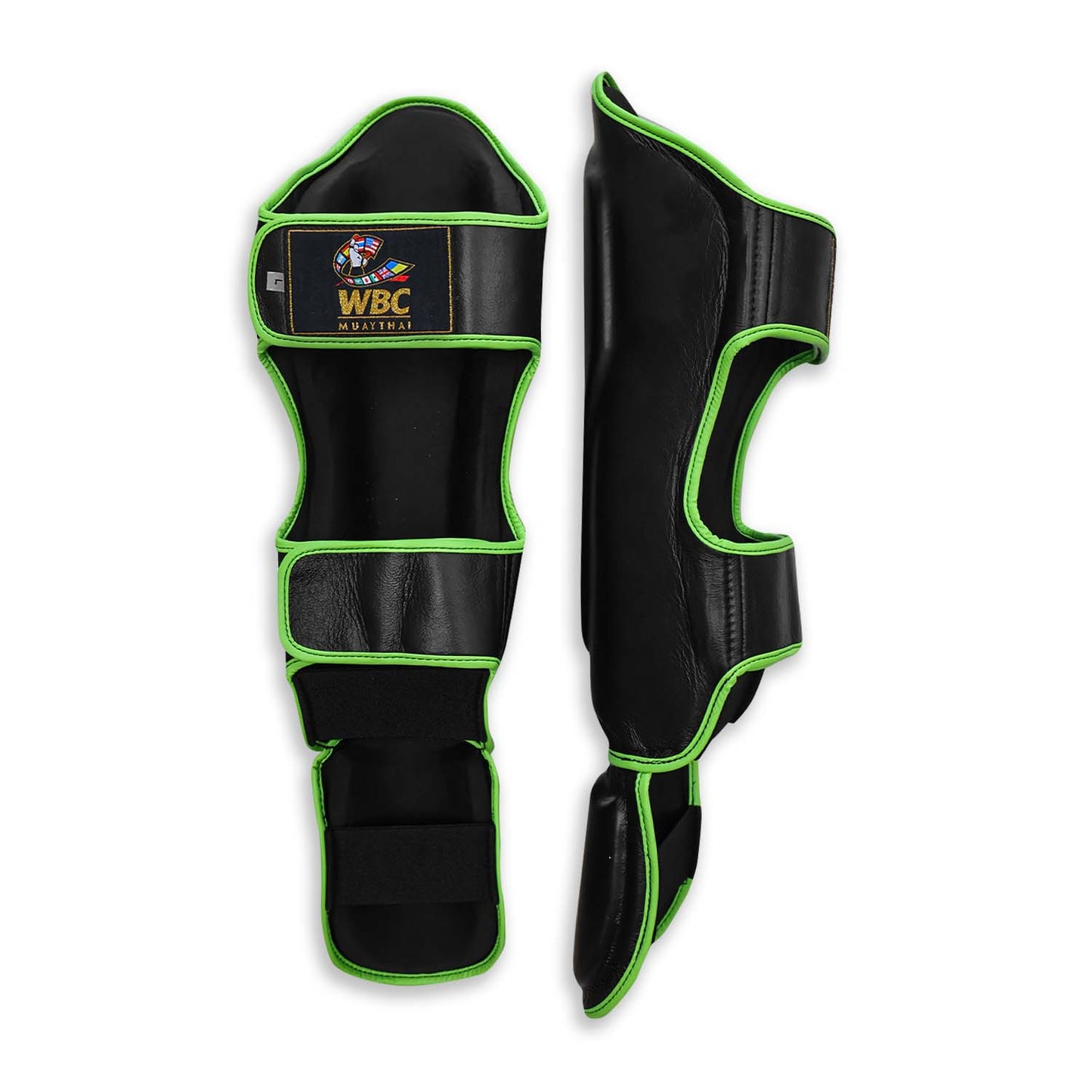 Arwut X WBC Muay Thai Shin Guards SG3 Limited Edition Black Courage