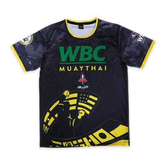 Arwut X WBC Muay Thai T-Shirt Black Crown