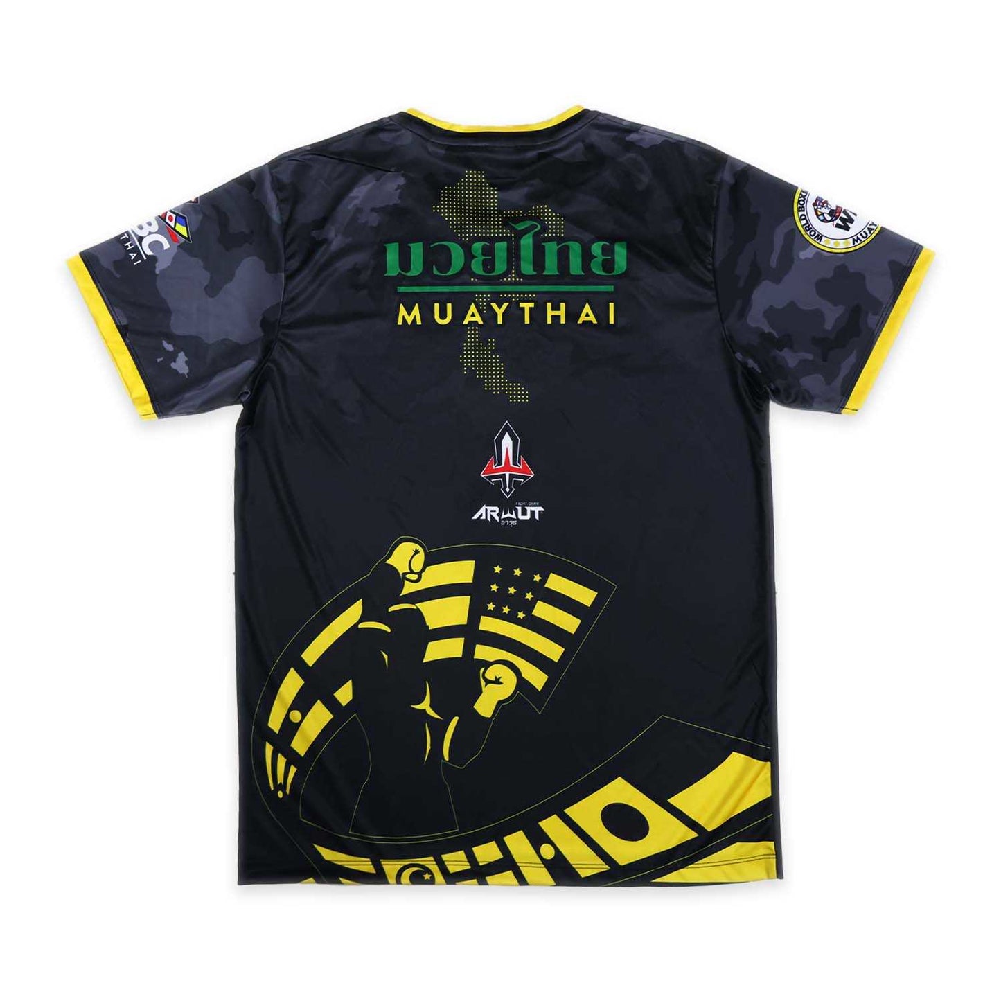 Arwut X WBC Muay Thai T-Shirt Black Crown