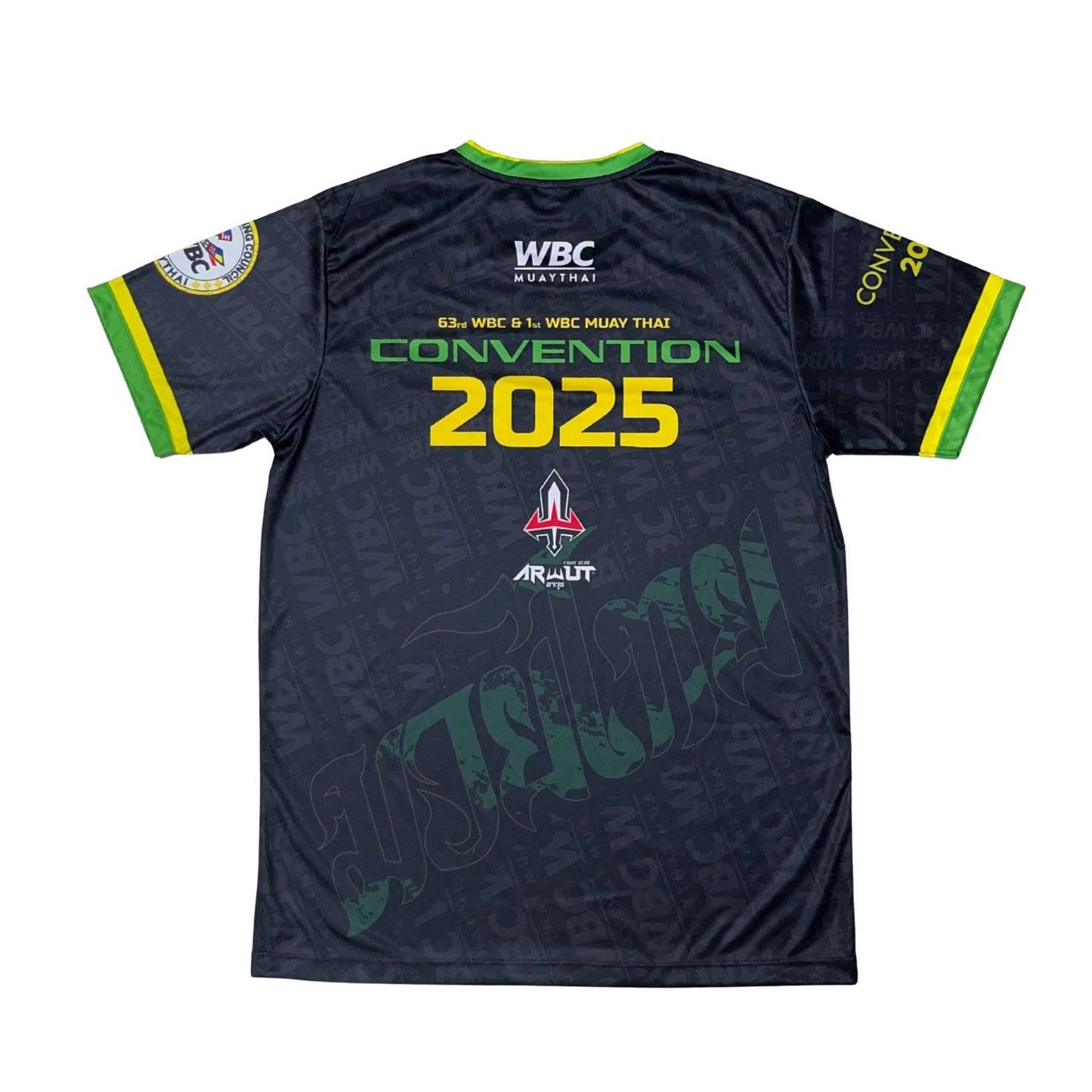 Arwut X WBC Muay Thai T-Shirt Carbon Black