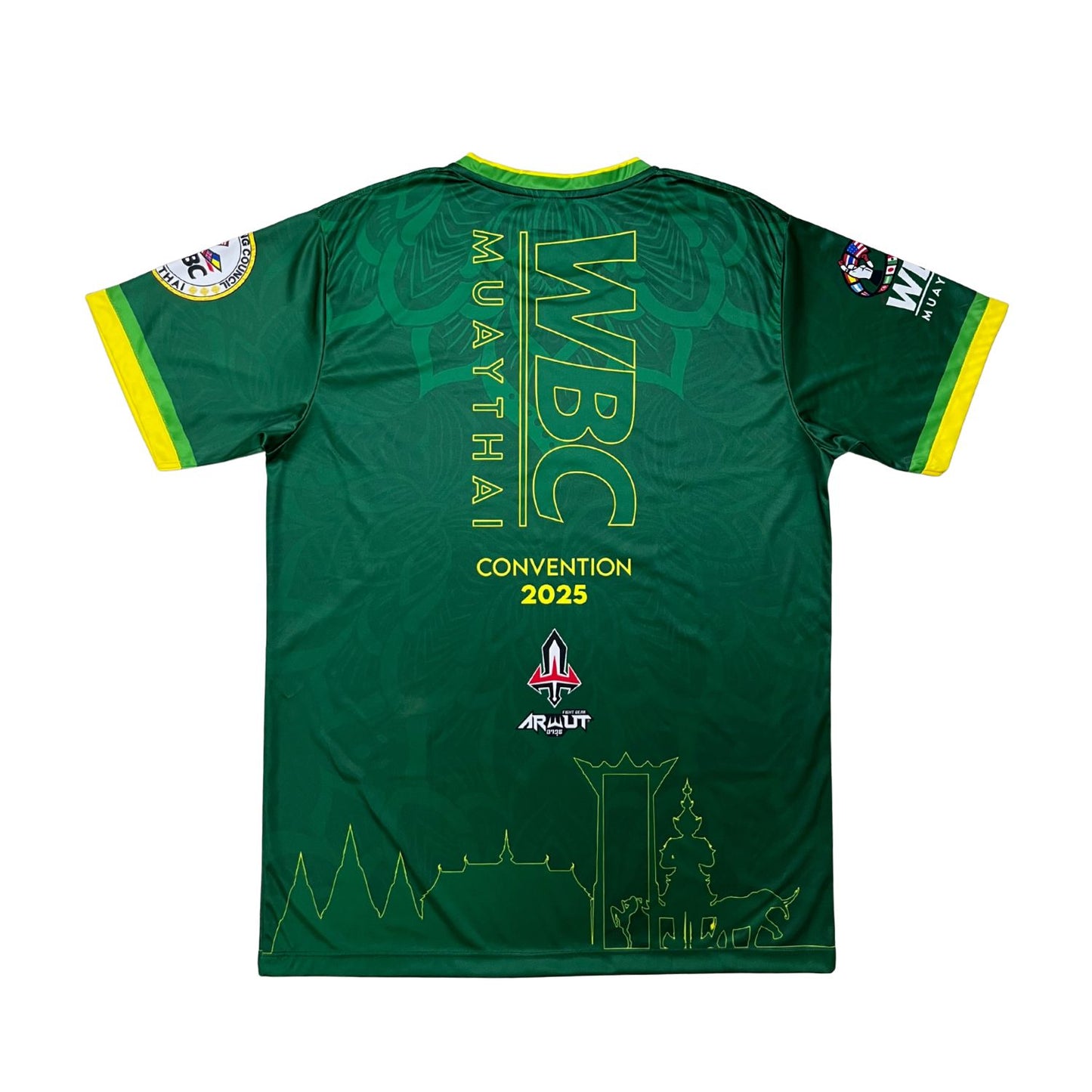 Arwut X WBC Muay Thai T-Shirt Green Lotus