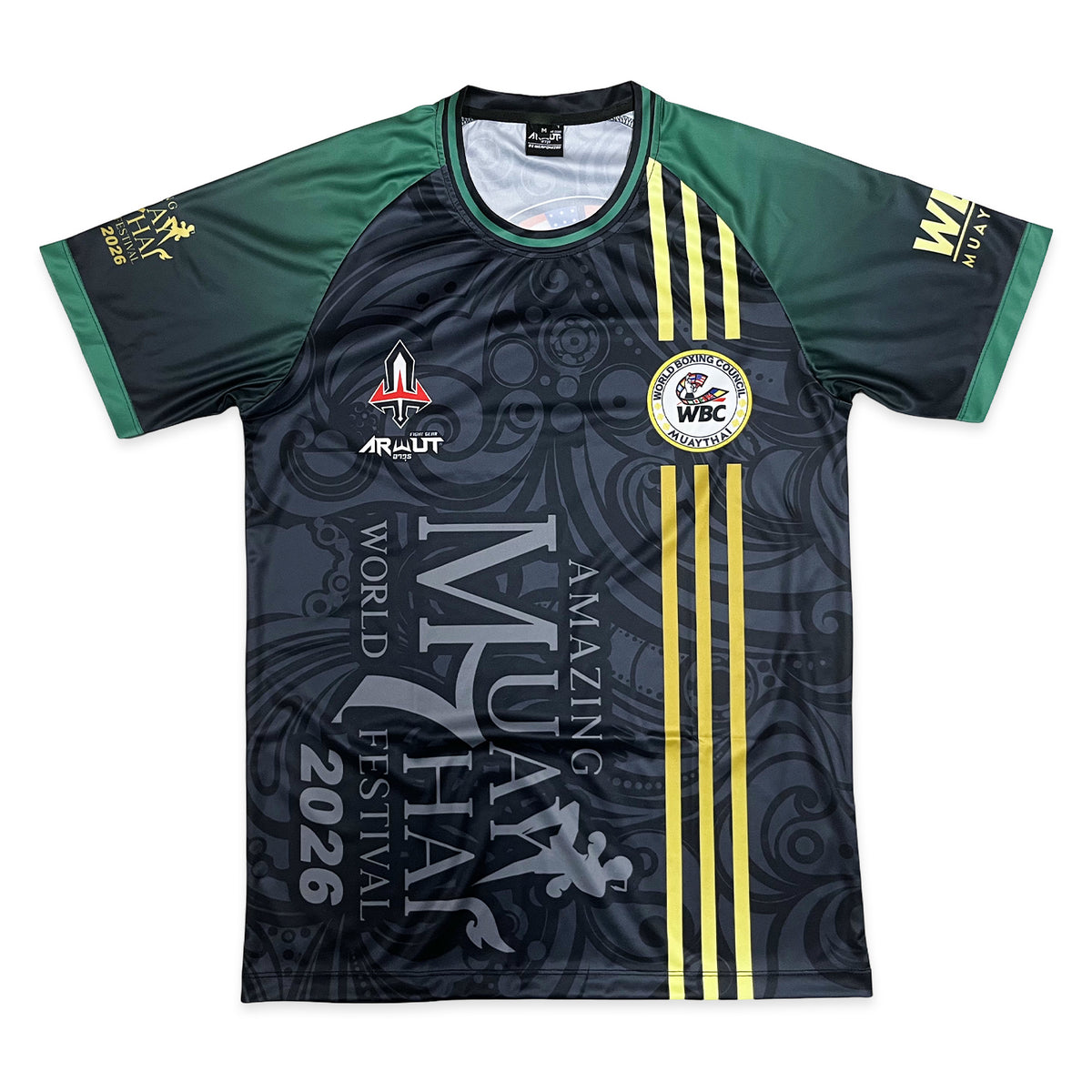 Arwut X WBC Muay Thai T-Shirt Midnight Viper