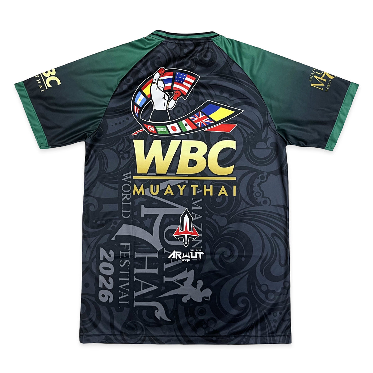 Arwut X WBC Muay Thai T-Shirt Midnight Viper